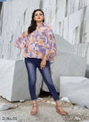 Purple Colour Latest Fancy Designer Party Wear Cotton Printed Heavy Shirt Collection RAINBOW 05